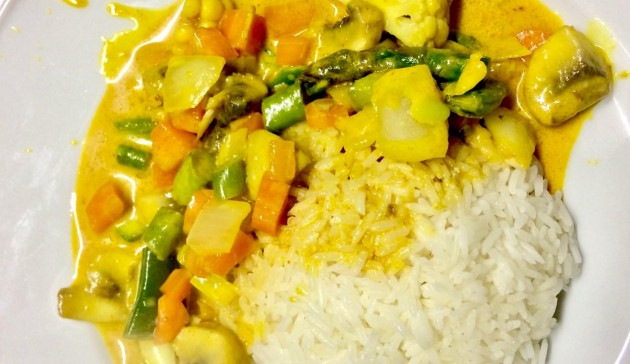 Curry Thailandese di Verdure